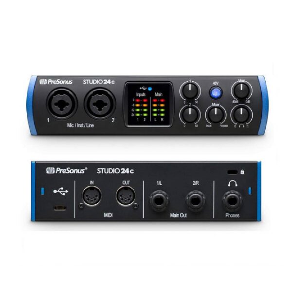 INTERFAZ DE AUDIO USB-C PRESONUS STUDIO24C